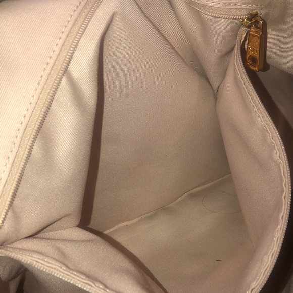 RALPH LAUREN Top Zipper Closure Black Handle Wicker Shoulder Bag with Storage - Picture 14 of 17